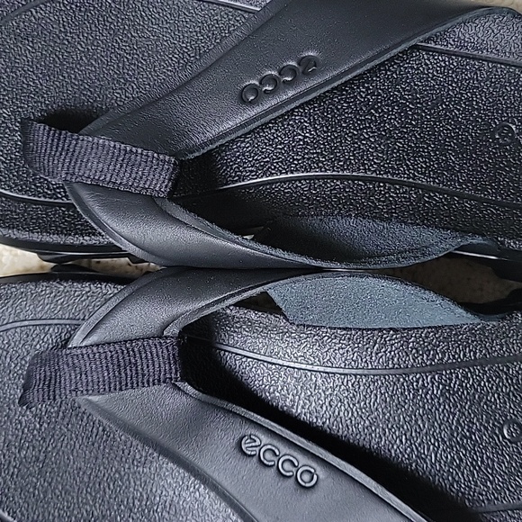 ECCO Mx Flipsider Flip-Flop Women‎ Size 6.5 Black - Picture 3 of 10